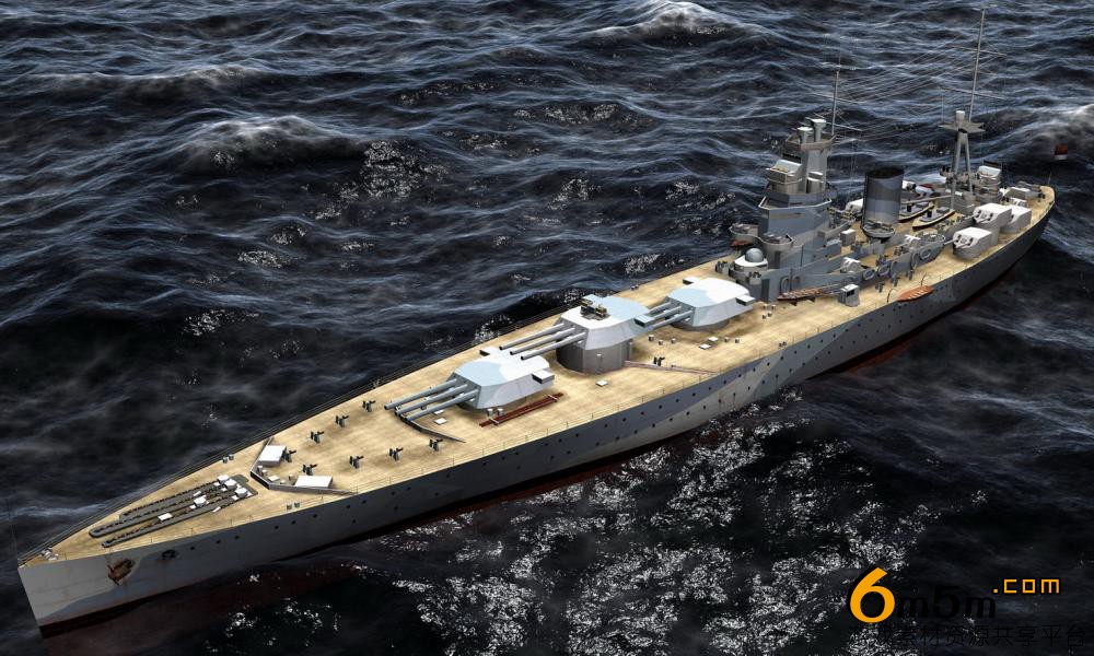 江海纳尔逊军舰模型